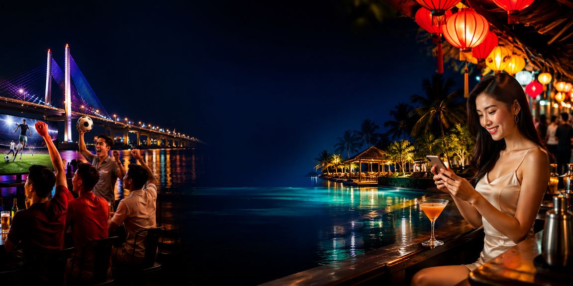 Người dùng tại Cần Thơ trải nghiệm casino di động tại chợ đêm – không khí sôi động đặc trưng miền Tây